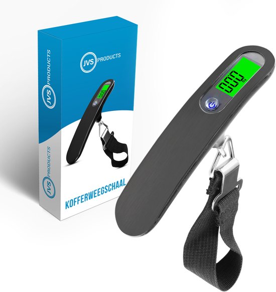 JVS digitale kofferweegschaal compact en betaalbaar voor reizen